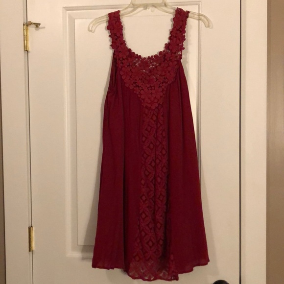 entro Dresses & Skirts - Swing dress—wine color